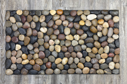 River Rock Door Matt with size 700mmx400mm